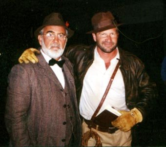 Indiana Jones & Sean Connery celebrity impersonators & lookalikes
